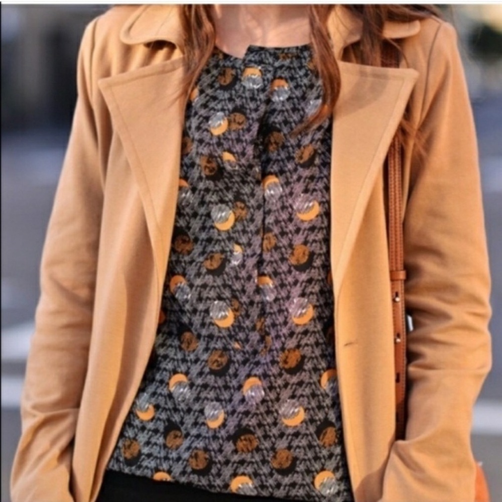 CABI Eclipse Moon Print Popover, Size S